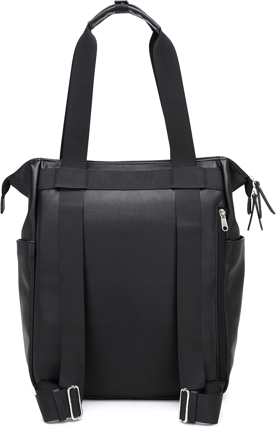 Backpack 14-Inch Commuting, Kah&Kee Leather Convertible Tote for Women & Men | Laptop Diaper Bag, Office Work, Ideal