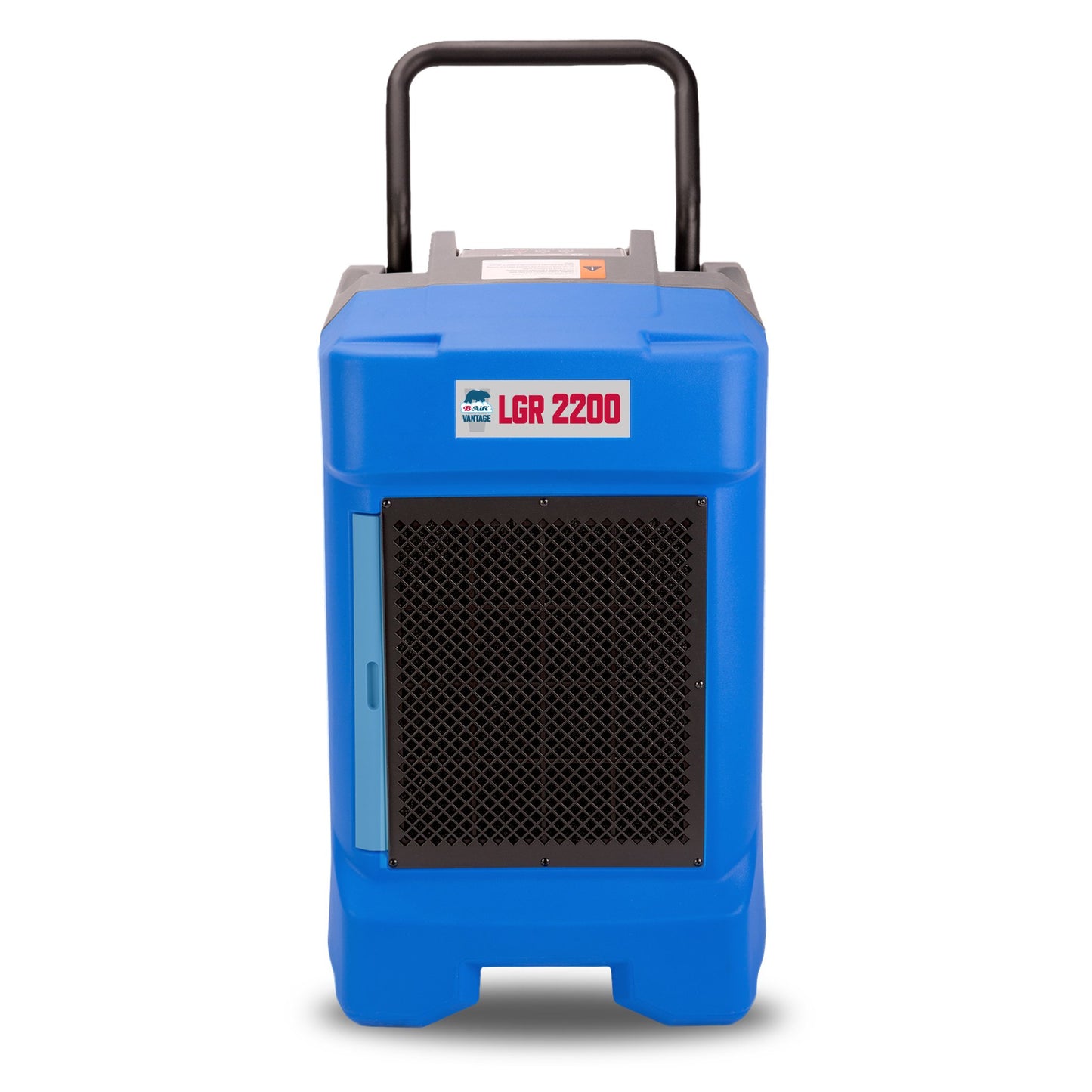 B-Air VG-2200 225 Pint Commercial LGR Dehumidifier for Water Damage Restoration Equipment Mold Remediation, Blue