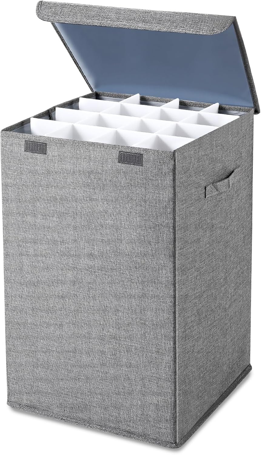 Yalikop Roll File Storage Organizer - 16 Slot Poster & Blueprint Holder | 15.7" x 15.7" x 24" for Home & Office