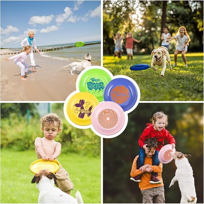 Wham-O Frisbee Fastback Flying Disc, 9.35 Inch Dog-Friendly Lightweight Sports Disc Toy for Outdoor Beach Backyard Games,Team Sports and Family Fun - 100g