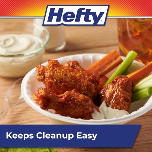Hefty Foam Bowls - Soak-Proof Design for Everyday Use | 12 Ounce, 50 Count Pack