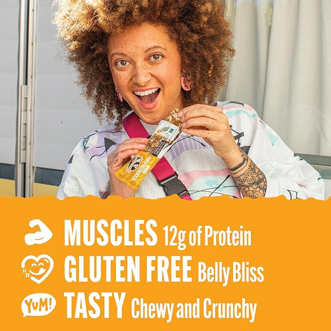 Lenny & Larry's Cookie-fied Protein Bar ??Peanut Butter Chocolate Chip Vegan 9x45g ??Healthy Snacks with 12g Plant Protein & 5g Fiber ??Gluten free Power Bar, Keto Friendly, Non-GMO & Vegan