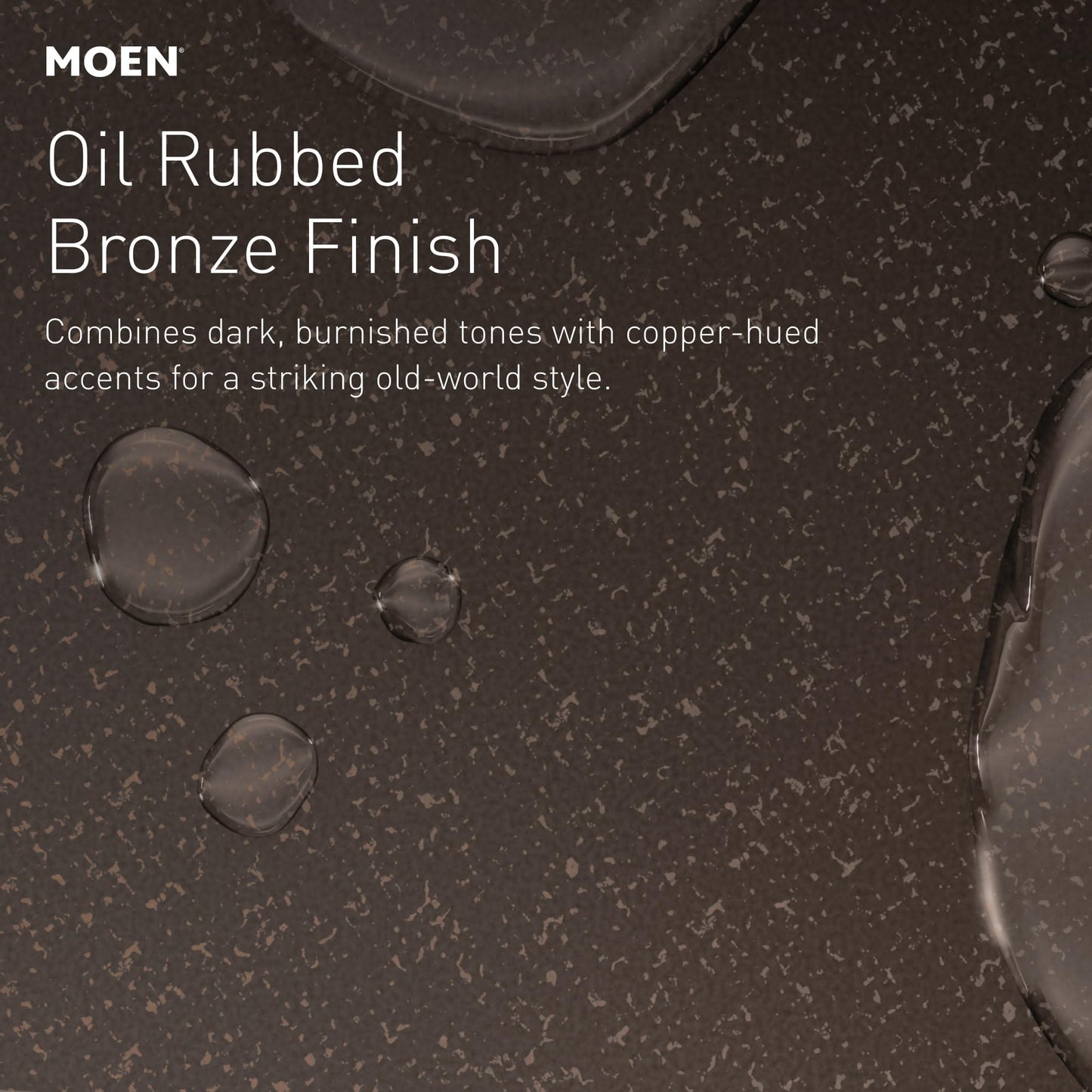 Moen Brantford Oil-Rubbed Bronze Two-Handle Widespread Bathroom Faucet Trim Kit Bathroom Faucets for Sink 3-hole Deck Mounted Setup, (Valve Required), T6620ORB