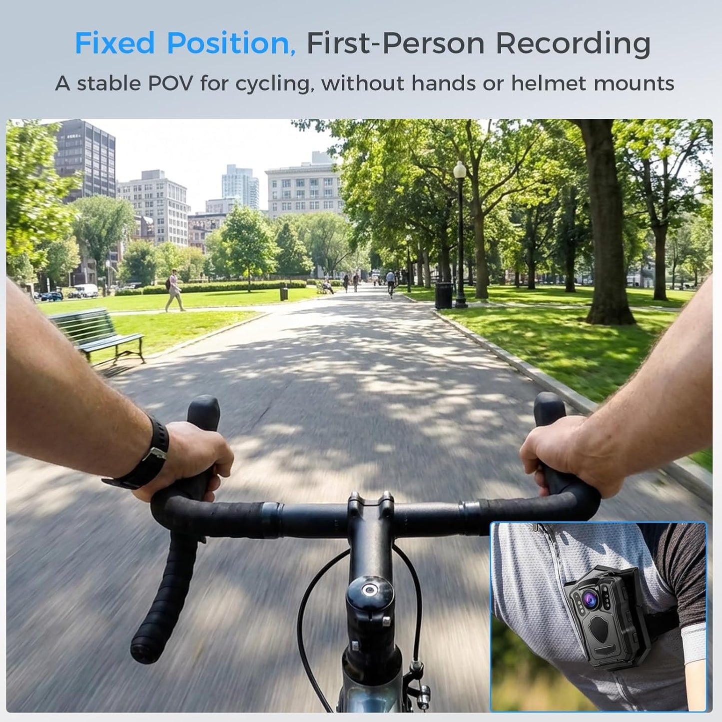 MiooNioo 2Pack MN-N1Two Sets The The Magnetic Stand for Clothing is Suitable for Action Cameras, Law Enforcement