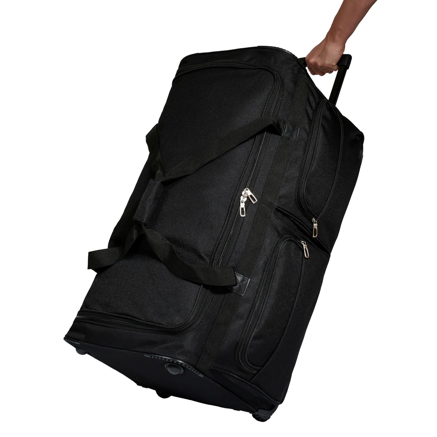 Generic 2 Wheeled Rolling Duffel Bag, Black, 30-Inch, 300001