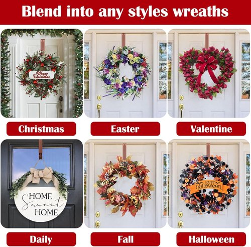 Adjustable Metal Wreath Door Hanger by [Brand Name] - Perfect for Easter Decorations | Fits 15-25 Inches