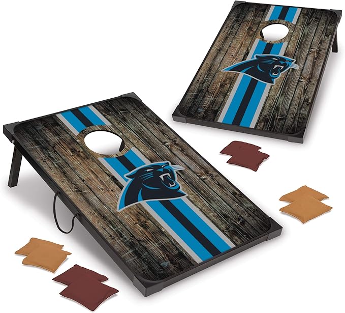 Wild Sports NFL 2' x 3' MDF Deluxe Cornhole Set - with Corners and Aprons