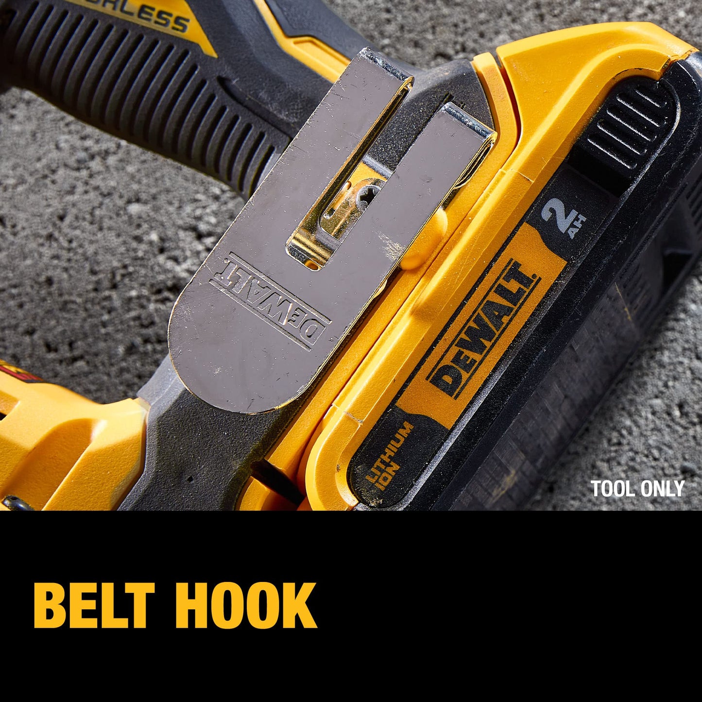 DEWALT DCH172B ATOMIC 20V MAX* 5/8 In. Brushless SDS PLUS Rotary Hammer (Tool Only) (Renewed)