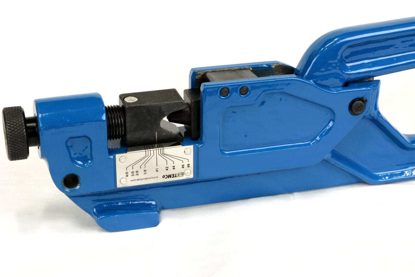 TEMCo Lug Crimper Tool TH0012-8 AWG - 0000 AWG(4/0) DIELESS Indent Electrical Battery Terminal Cable Wire 5 YEAR WARRANTY
