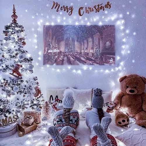 JMEXSUSS 66ft 200 LED White Christmas Lights - Connectable Twinkle String Lights for Indoor/Outdoor Use