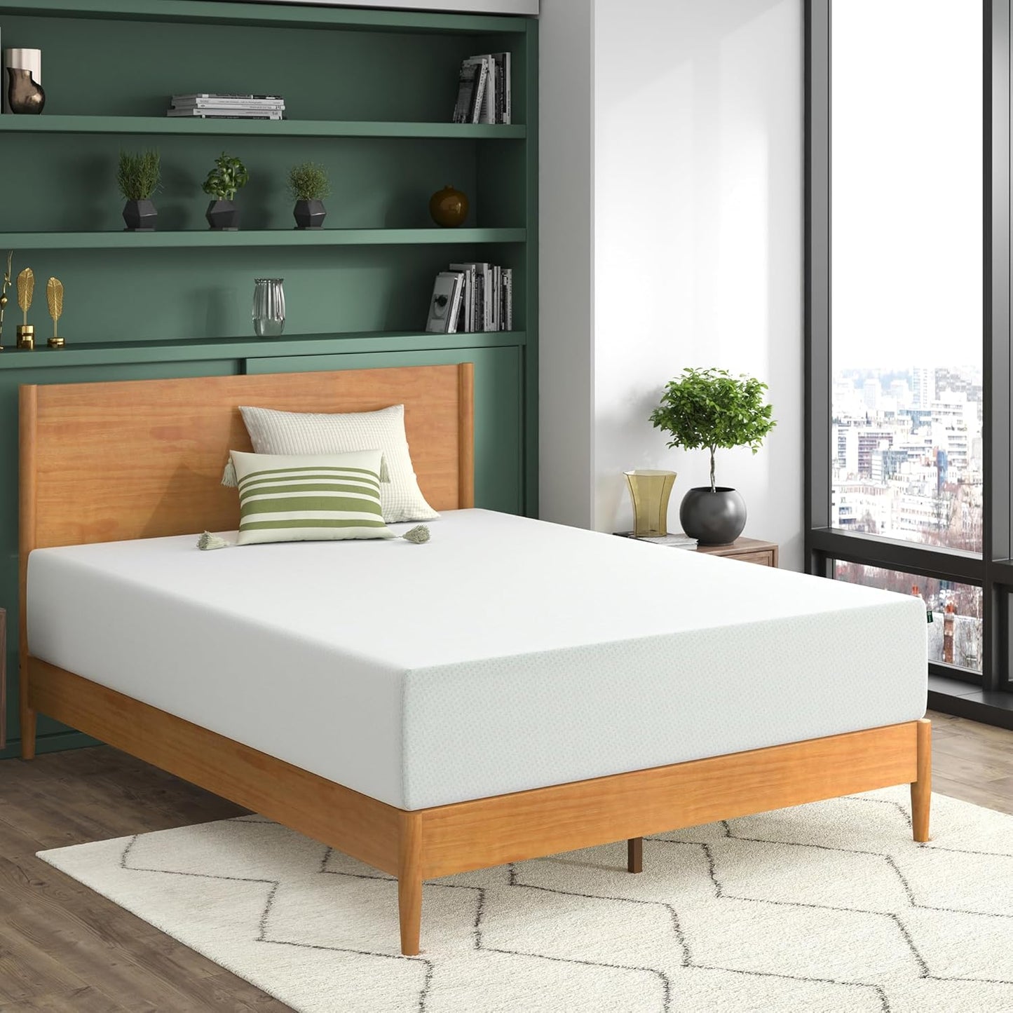 ZINUS Memory Foam Twin Mattress - 12 Inch Green Tea Infused for Ultimate Comfort