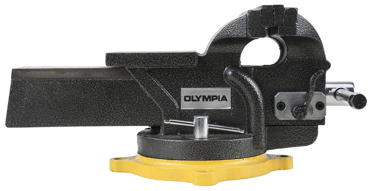 Olympia Tools 38-647 6in One-Hand Operation Quick Release Bench Vise