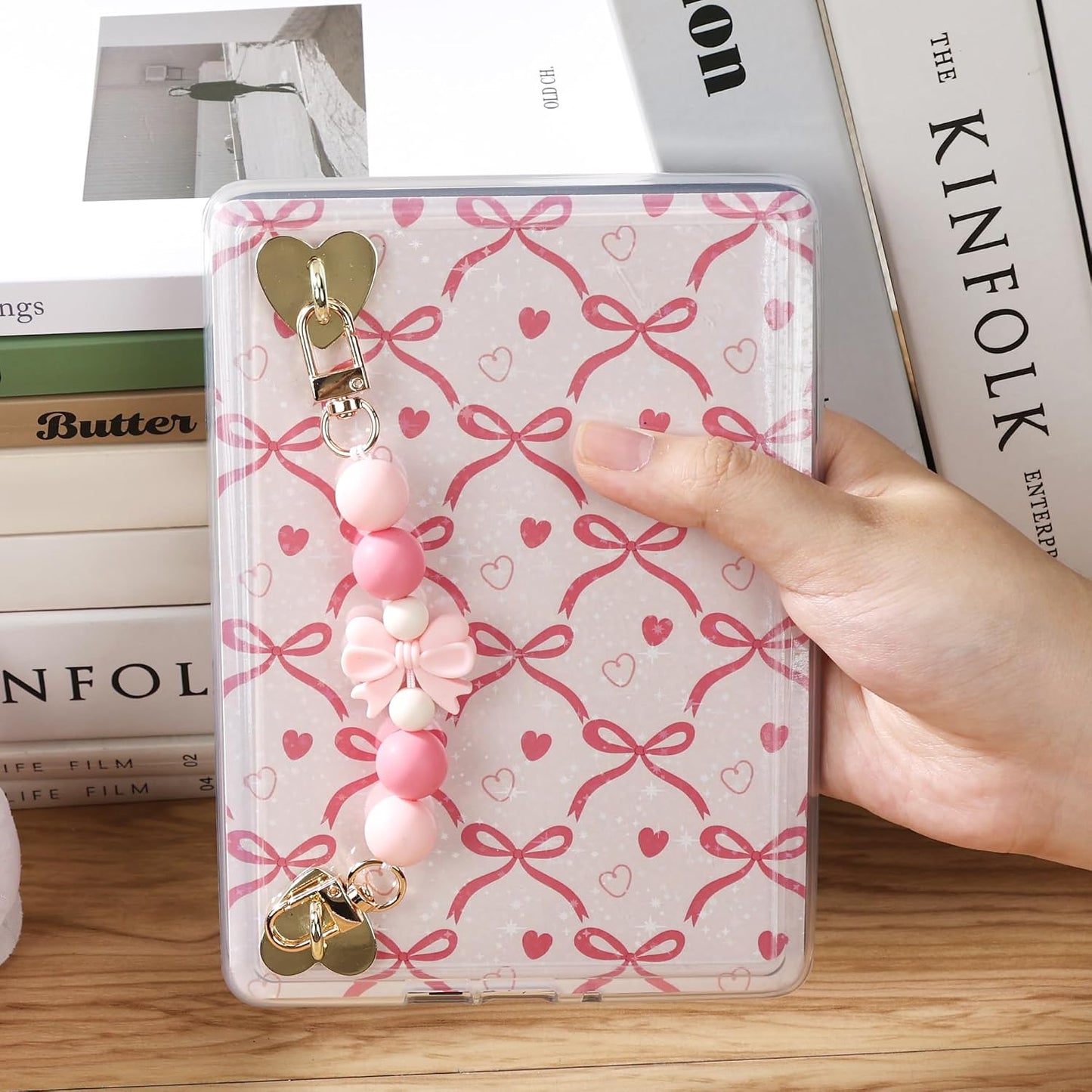 Kindle Hand Strap with Silicone Beads - Perfect E-Reader Accessory for Book Lovers