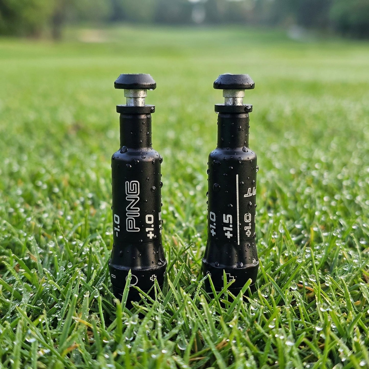 JVeensun Premium Golf Shaft Adapter Sleeve - 0.335" Tip Size | Compatible with Ping G430/G425 Max/G410 Driver & Fairway Woods | All-in-One Kit for Shaft Extension & Replacement (Black |2pcs)