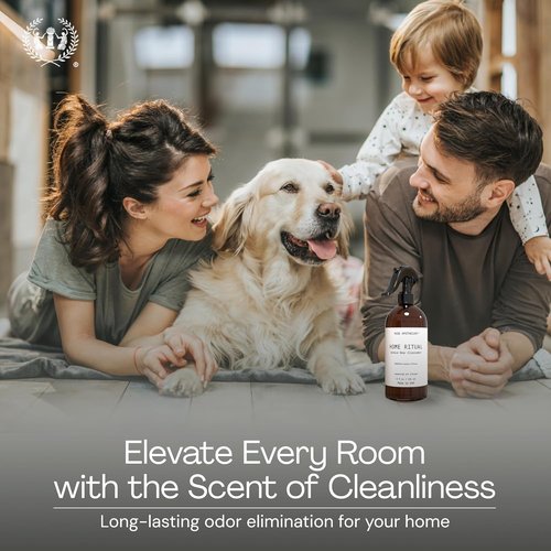 Muse Apothecary Odor Eliminator Spray - Active Furniture & Bathroom Deodorizer - 4oz Mediterranean Citrus