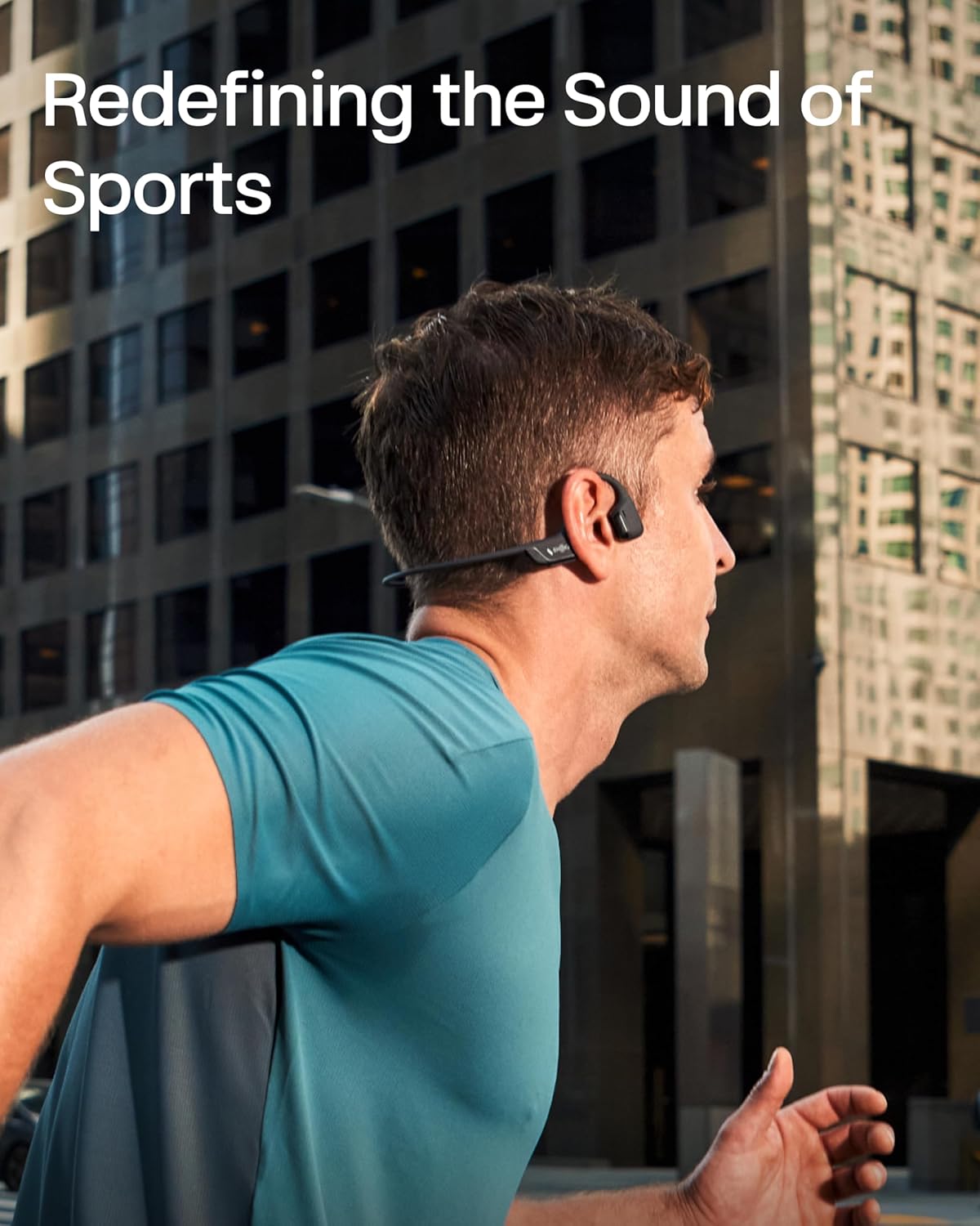 SHOKZ OpenRun Pro 2 - Bone Conduction Headphones | Wireless Sport Earphones with Deep Bass & Sweat Resistance