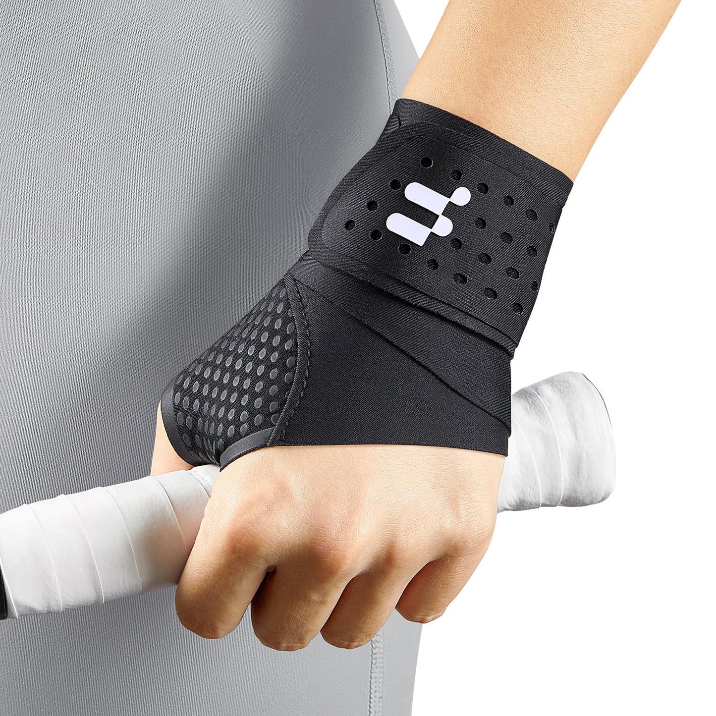 Wrist Brace for Carpal Tunnel, Ultra Thin & Breathable, Soft Thumb Design, Ajustable Wrist Support for Typing, Tennis, Golf, Sleep & Daily Use (Not for Thumb Pain), Fits Both Left & Right Hand, S/M