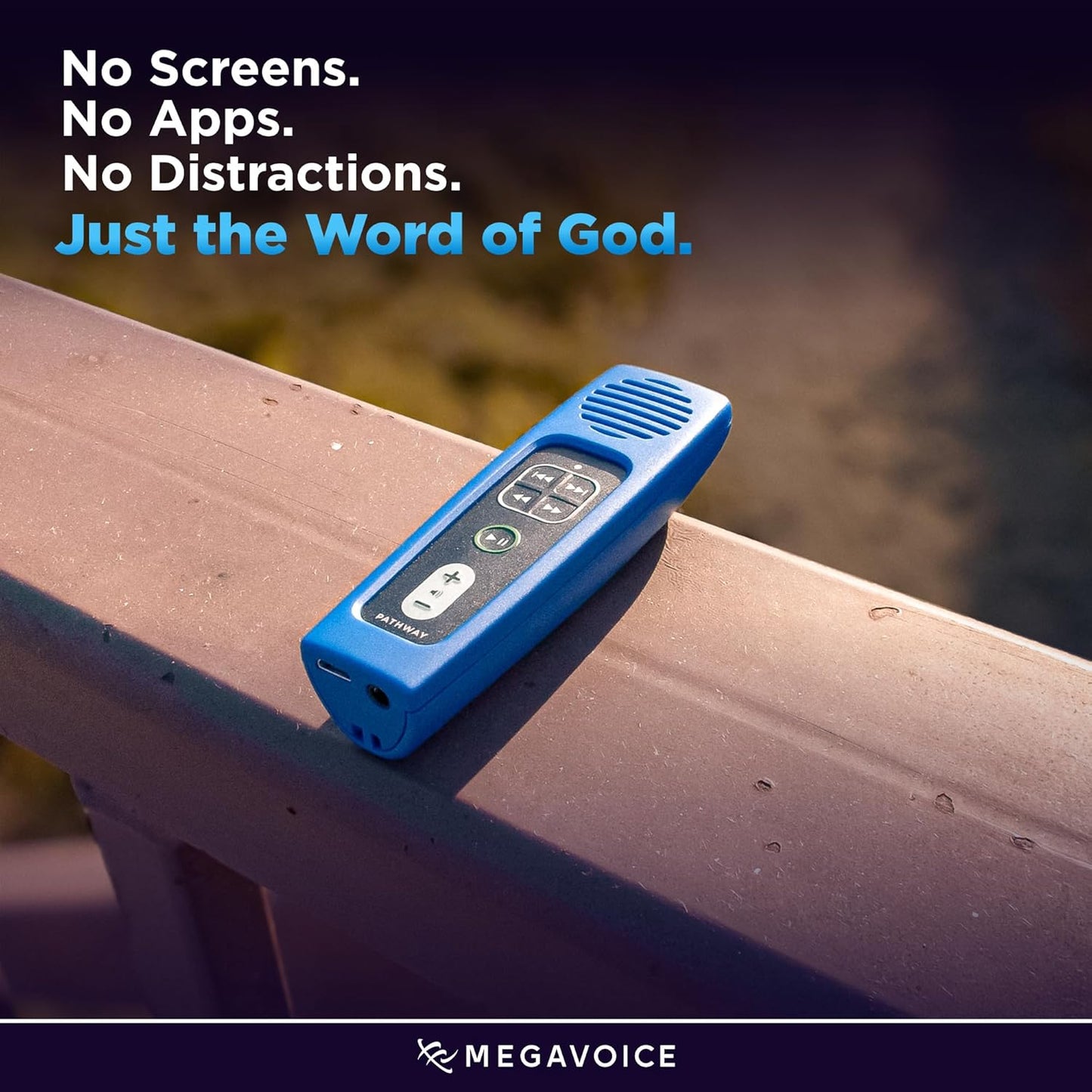 1960 (RVR60) (RVR60-Pathway) Spanish Reina Valera MegaVoice Handheld Audio Bible Player