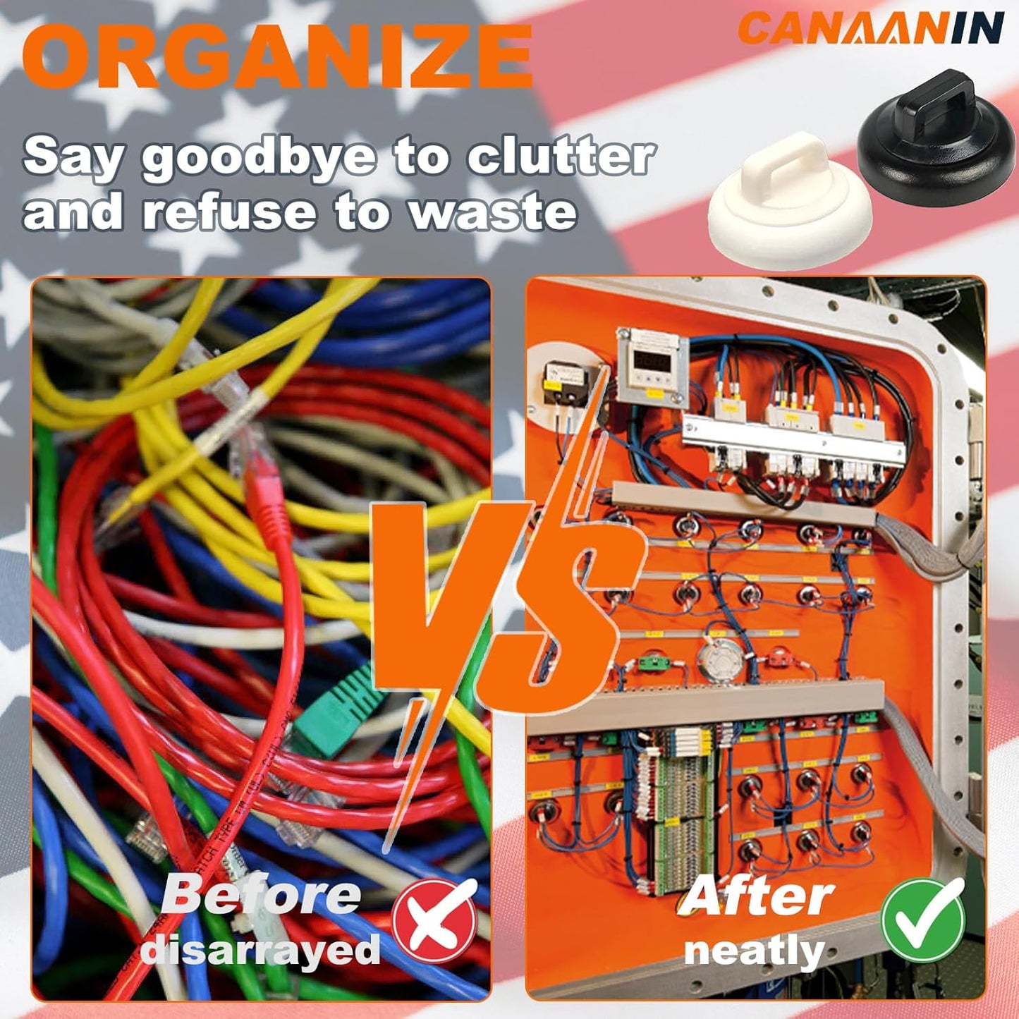 12 Magnet Zip Tie Mount Magnetic Zip Ties Mount Clips Base Holder Strong Multipurpose Wire Cable Holder Mount Wire
