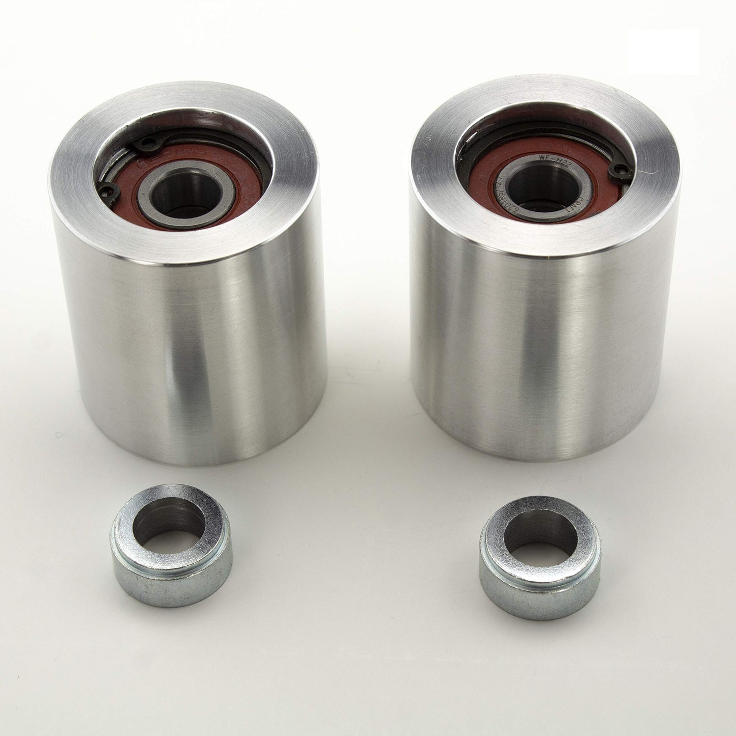 Belt Grinder 2x72 wheel set knife grinder 5" Drive 5/8" bore 4" track 2" Idler (5" 5/8-4" - 2")