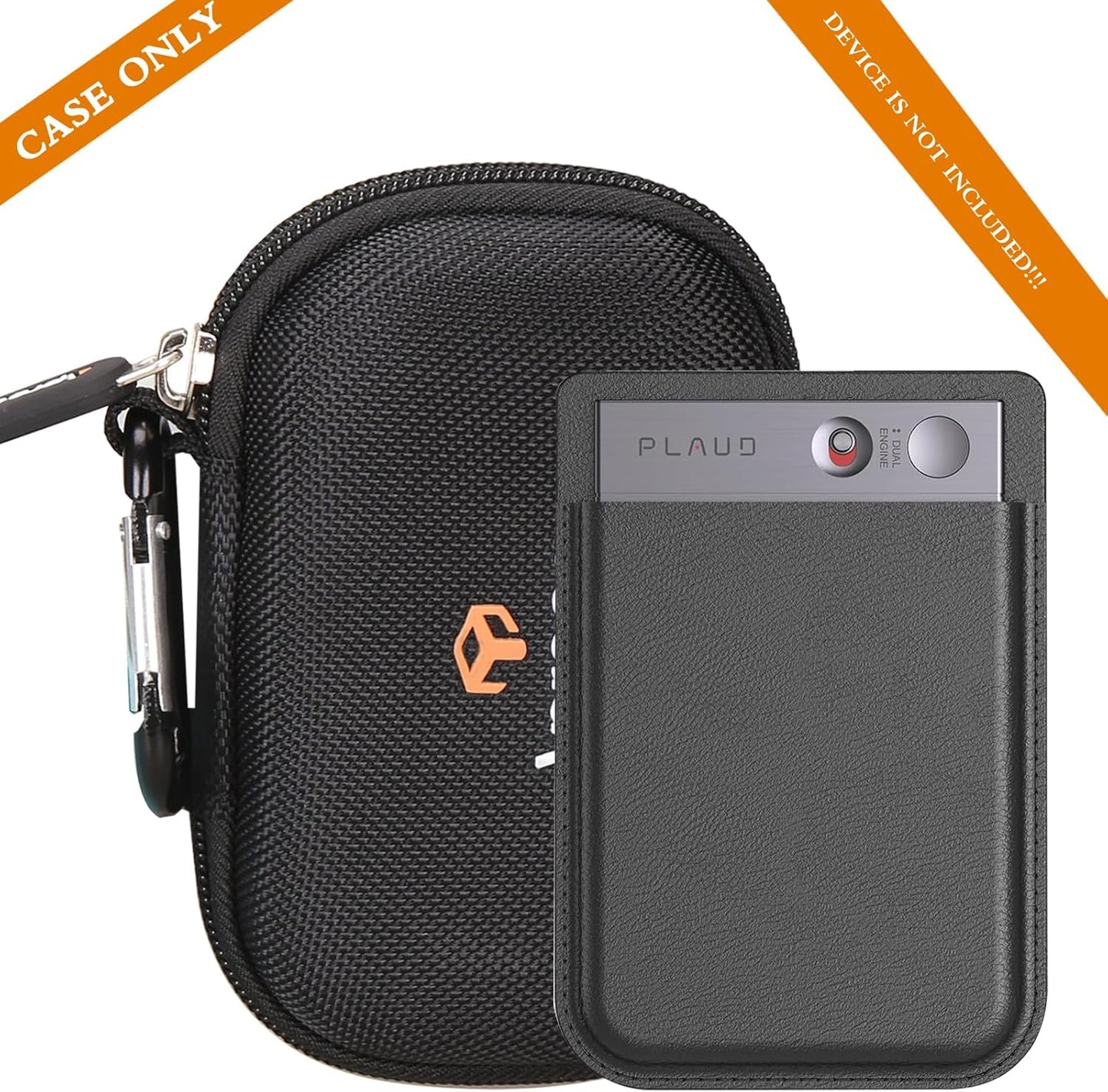 Aproca Case Compatible with PLAUD Note/Note Pro AI Voice Recorder, Portable Hard Storage Bag for Accessories -Black