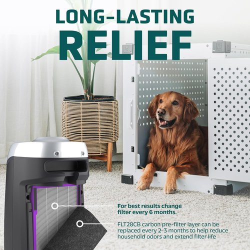 Germ Guardian True HEPA Replacement Filter C - Pet Pure Treatment for AC5250PT, AC5000E, AC5300B & More