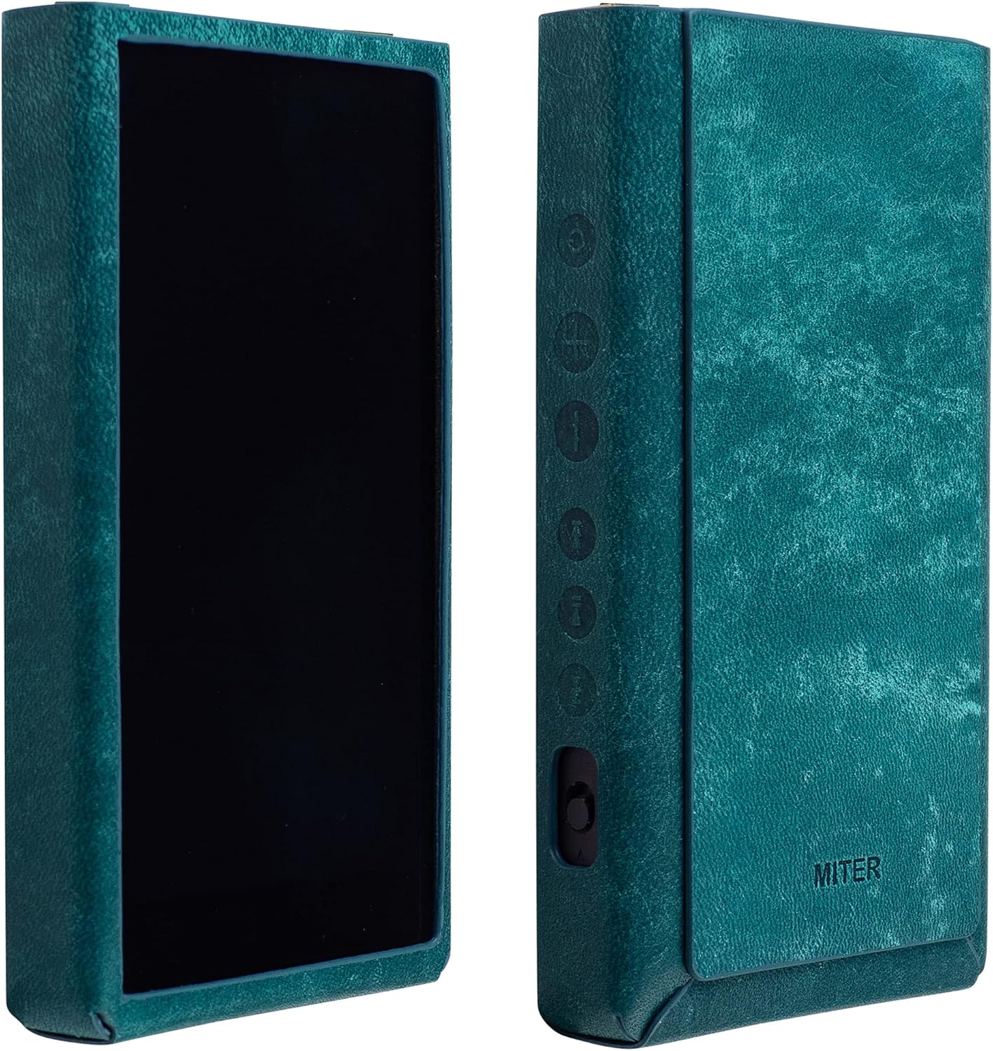 MITER NW-ZX707 ZX706 ZX700 Handcrafted PU Leather Case for Sony Walkman Premium Italy PU Leather, Steel Frame