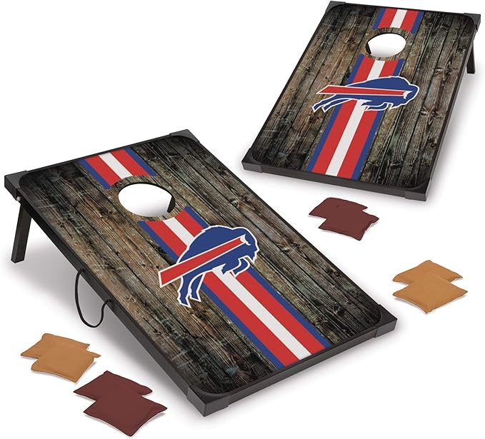 Wild Sports NFL 2' x 3' MDF Deluxe Cornhole Set - with Corners and Aprons