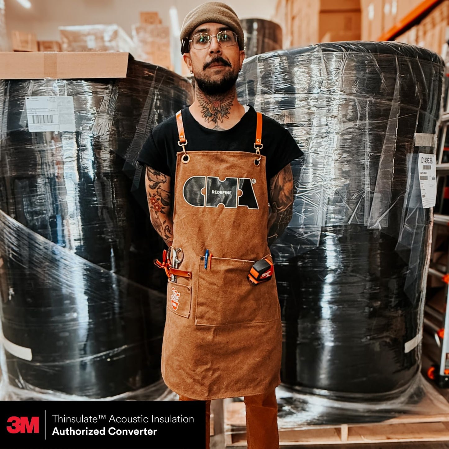 3M Thinsulate SM600L Automotive Camper Van Insulation 60 Inch x 120 Inch (5 Feet x 10 Feet)
