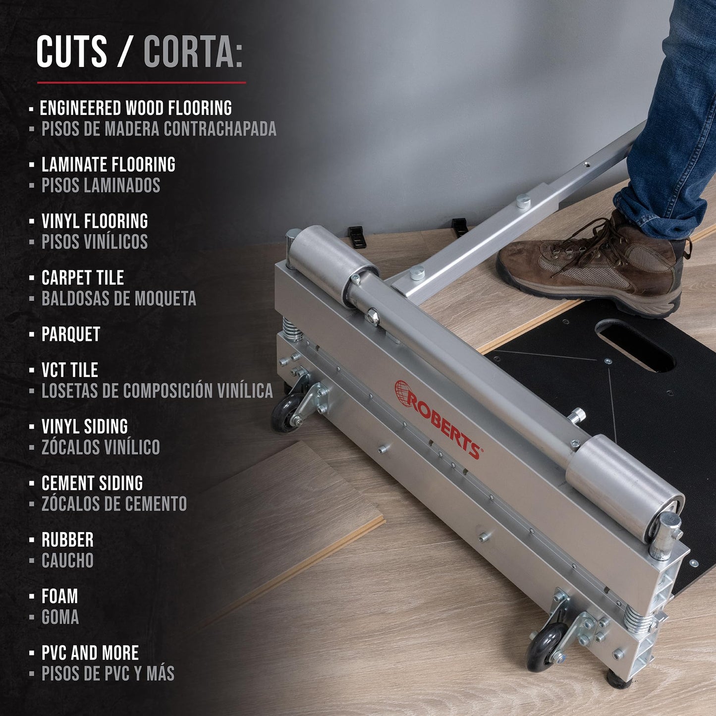 ROBERTS 25" PrecisionCuts Pro Multi-Floor Cutter