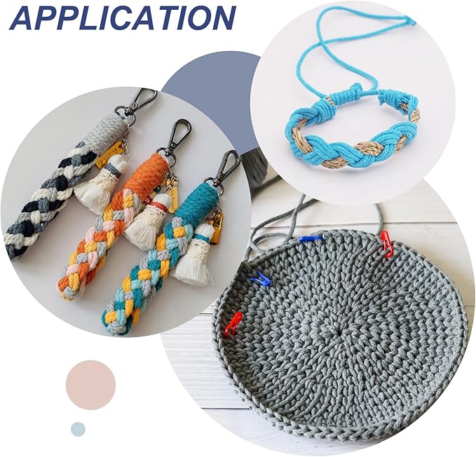 MECCANIXITY 3/16 Inch Polypropylene Rope Braided Ropes, 328ft Nylon Rope Hollow Utility Cord for Clothesline, Camping, Hiking, Outdoor, Orange Yellow