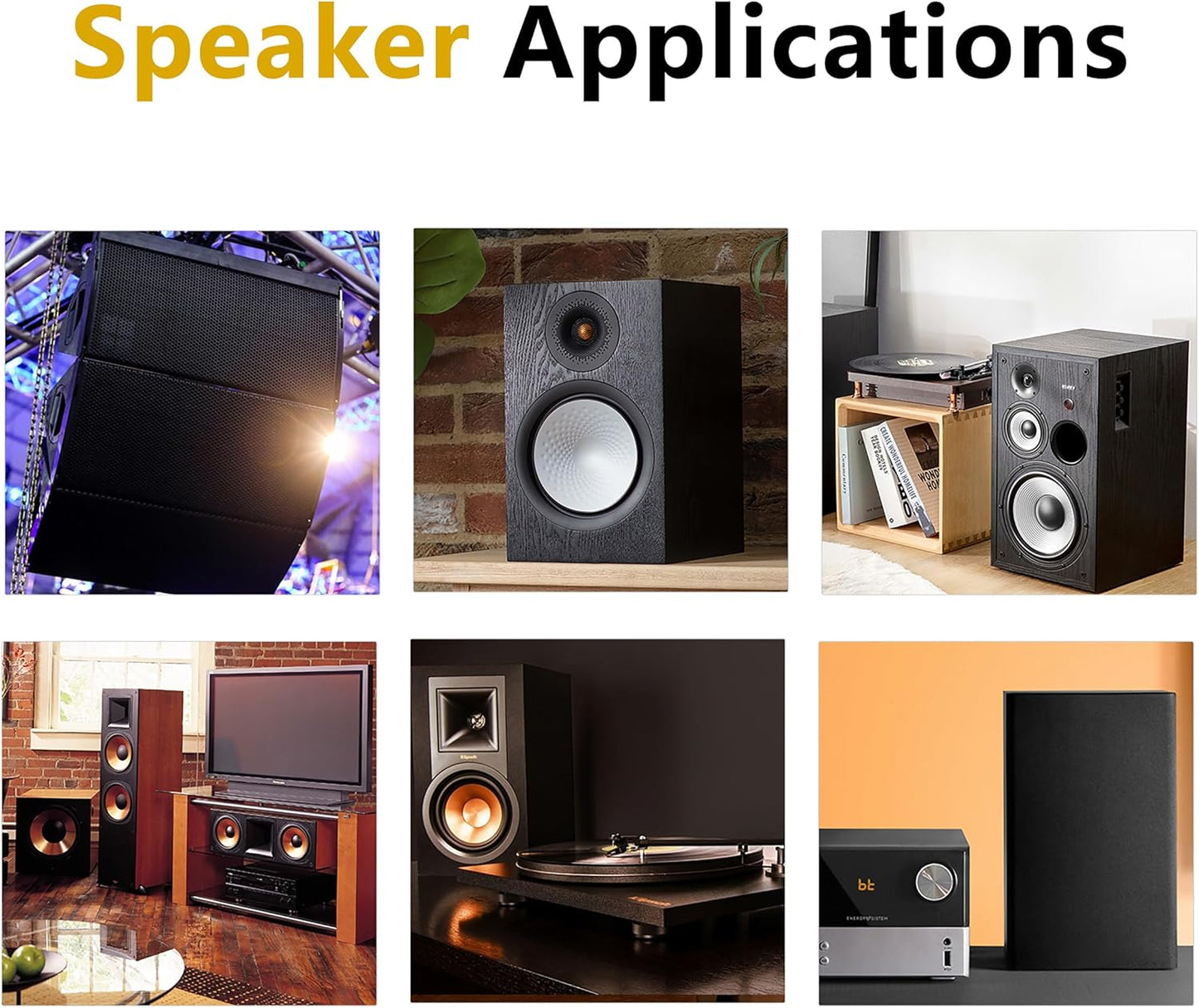28" 54" x Speaker Grill Cloth, Stereo Grill Mesh Fabric, Abrasion Resistant for Replacement Home Speaker Stage Audio