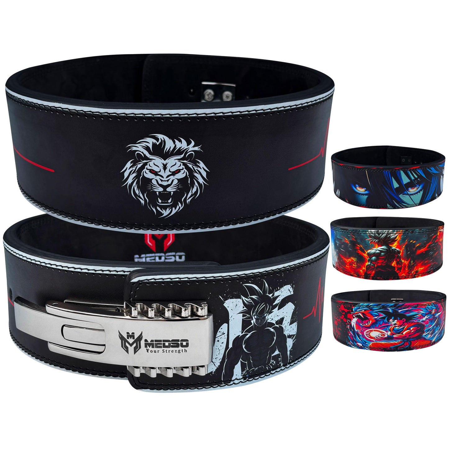 Advanced Weightlifting Belt with Ultra-Fast Locking Lever Buckle,10 MM for Powerlifting, Squat, Deadlifts, Bodybuilding,Lifting Support gym belt for Men Women (A2, Small)