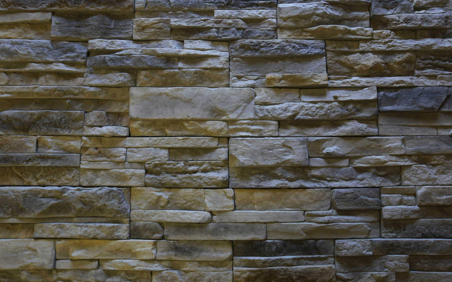 Stone Master Molds Panel Veneer Stone Rubber Mold for Concrete or Plaster, Western Quick Fit Flats, 21.5x20, Version 4, Recycled Material