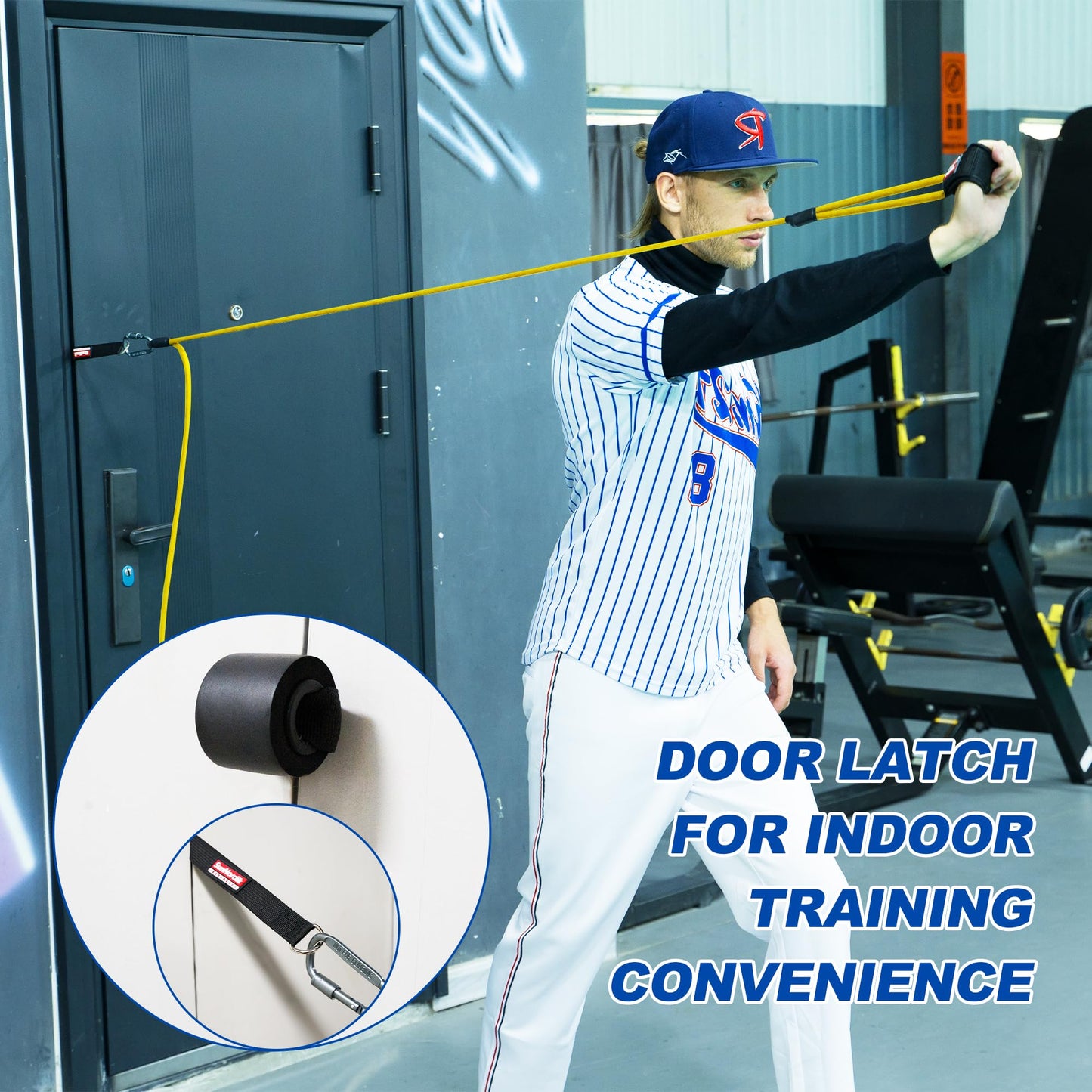 SunNordik Resistance Bands for Pitchers, Baseball & Softball Training Equipment for Improving Arm Strength & Pitching Training, Baseball Pitching Bands for All Skill Levels