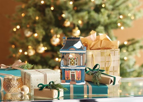 Department 56 Dickens Village - T.L. Buckingham Doll Shop Lit Building | 7.24 Inch, Multicolor