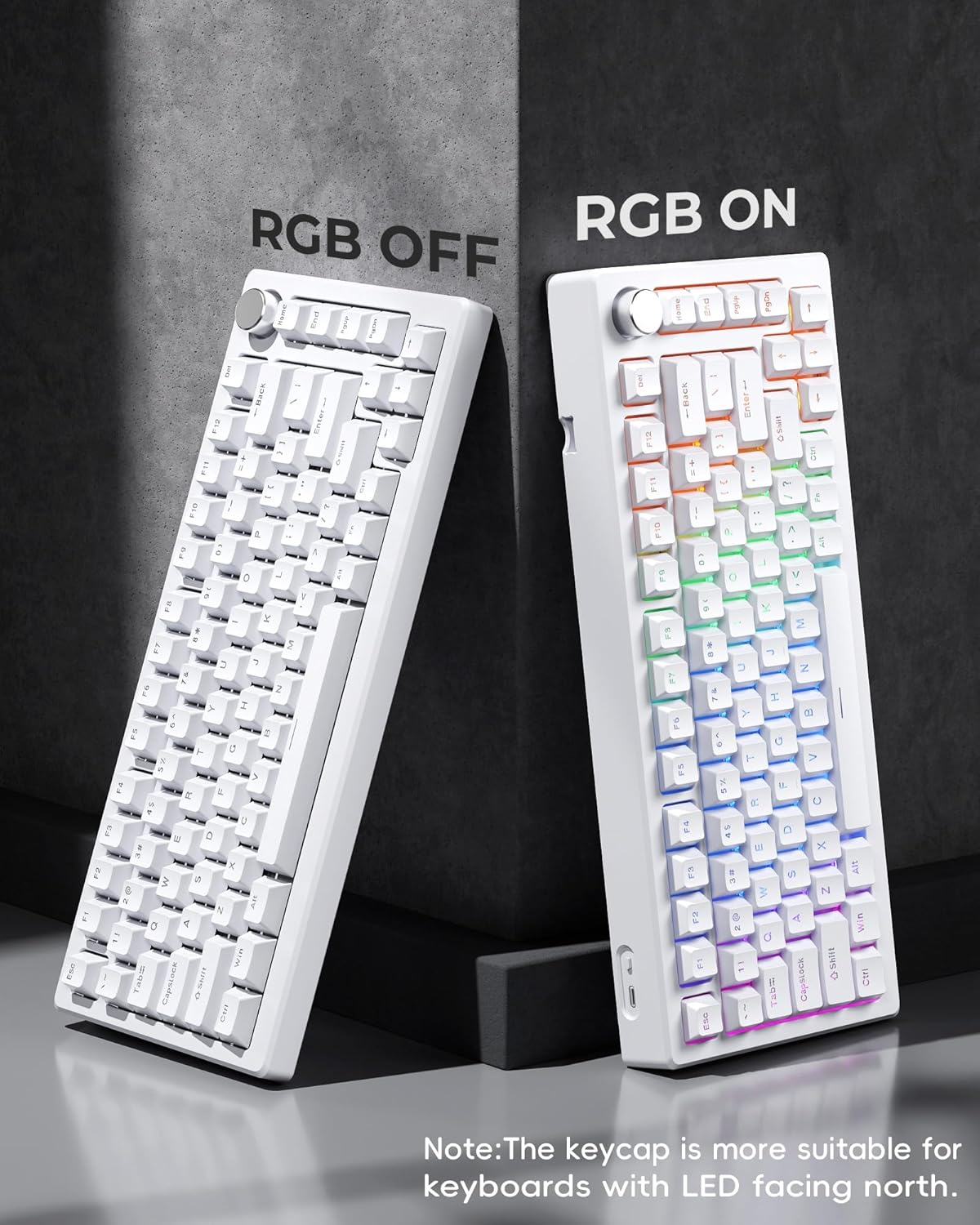 SDYZ 131 Set, x XVX Doubleshot PBT Keycaps for Mechanical Keyboards - Shine Through Keycaps, Full Key OEM Profile