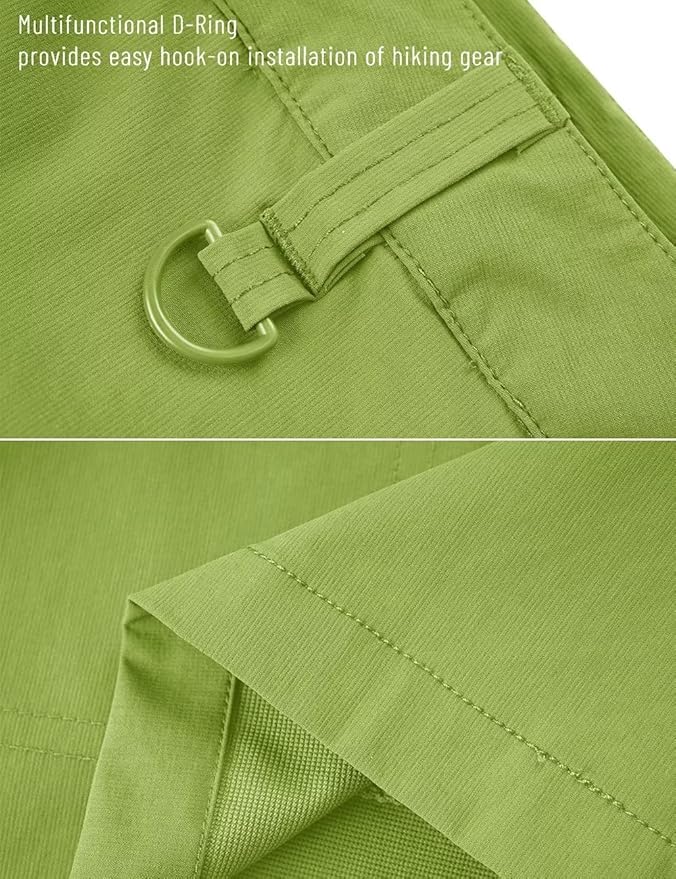 MAGCOMSEN Men's Hiking Cargo Shorts Quick Dry Lightweight 9" Golf Shorts Summer Casual Work Outdoor with 5 Zipper Pockets