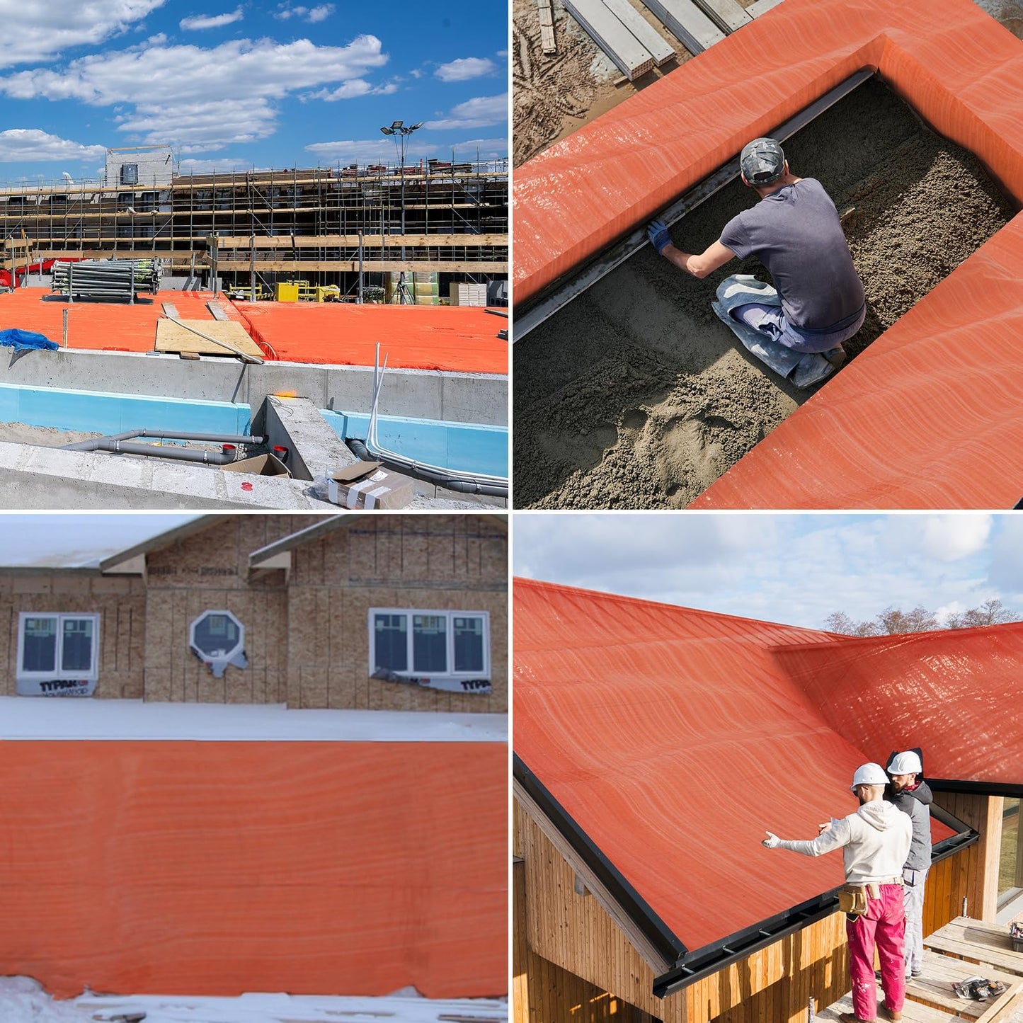 Concrete Curing Blanket,12x24 Feet 1/7 in Thick, Outdoor Winter Insulated Waterproof PE Foam
