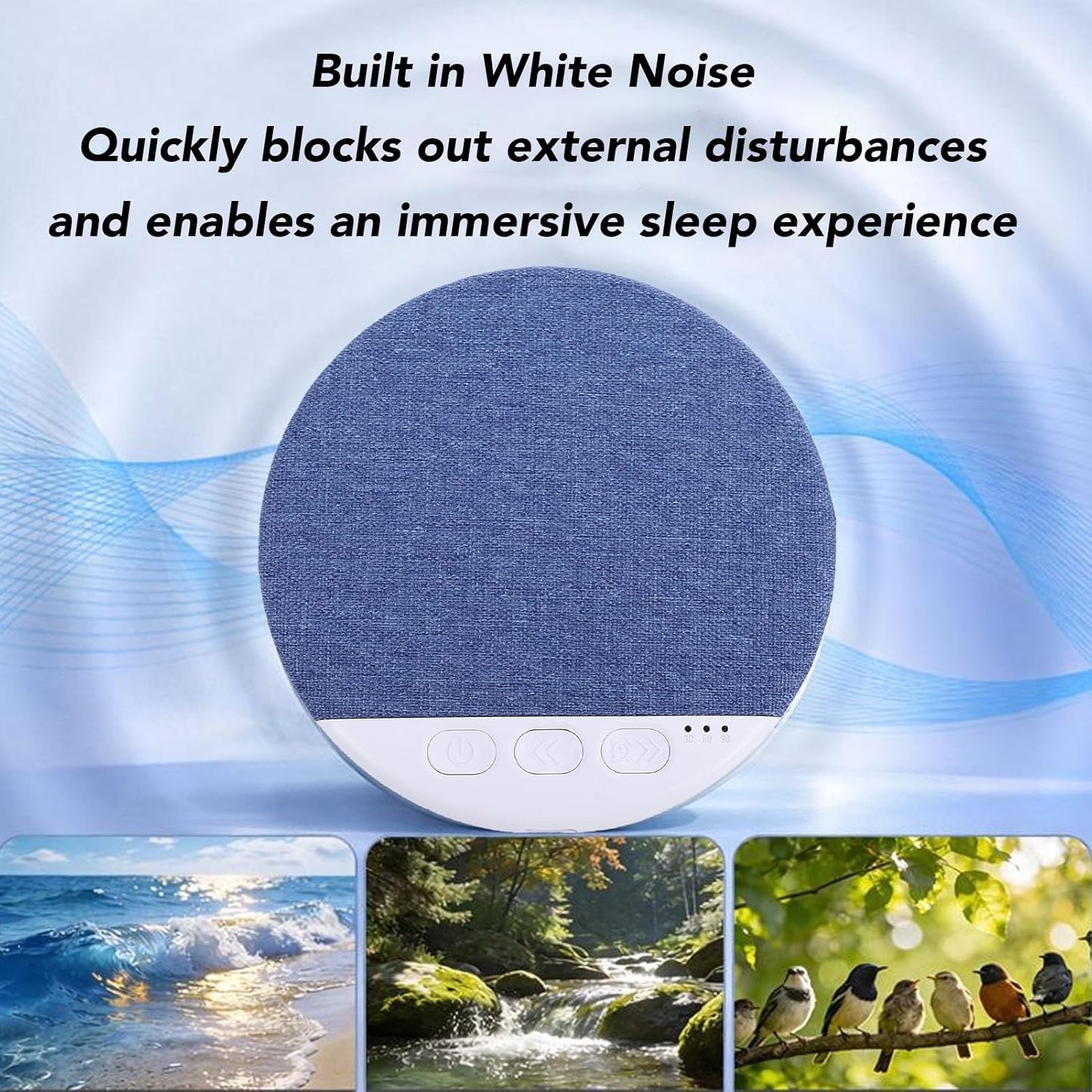 LICAEVEY 96 11mm 48g 20-48 250mAh Pillow Speaker Bluetooth - * Ultra Thin Lightweight Portable White Noise Machine