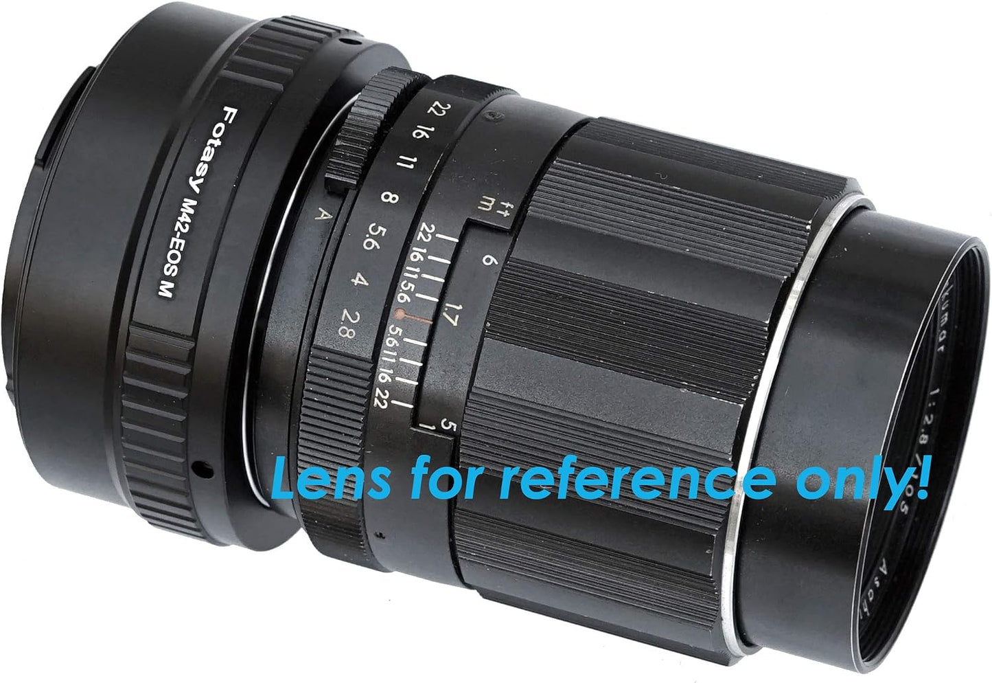 Fotasy M42 M42 M42 M1 M2 M3 M5 M6 M6 M10 M50 M100 M200 Adjustable Lens to Cannon EF-M Mount Adapter, EFM, EOS M