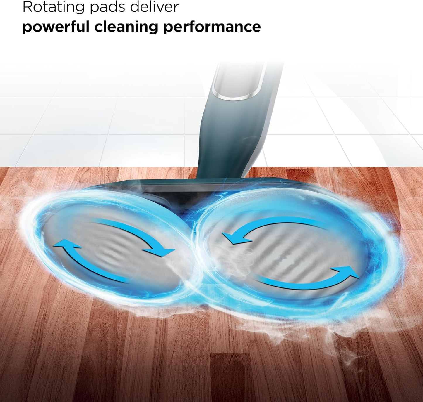 Shark Steam & Scrub Hard Floor Steam Mop - All-in-One Cleaning with 2 Steam Modes & XL Water Tank | Teal S8002BRN