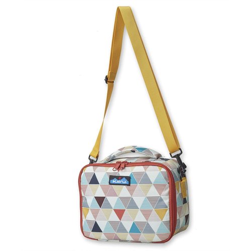 KAVU Lunch Box Insulated Padded Leak Proof Crossbody Meal Pack, Triblinds