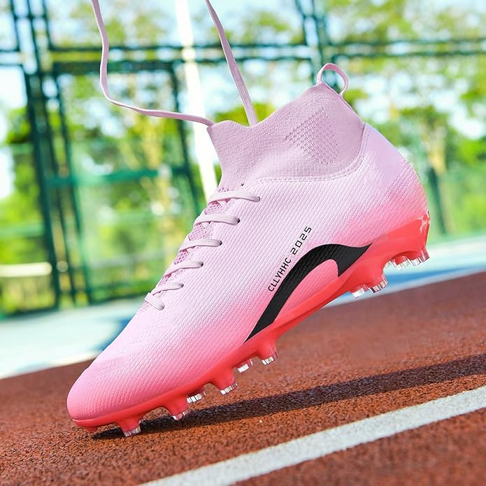 Mens Soccer Shoes Womens Indoor Outdoor Football Cleats Unisex Baseball Turf Shoe Youth Rugby Adult AG FG TF Football Boots Wide Training Sneaker