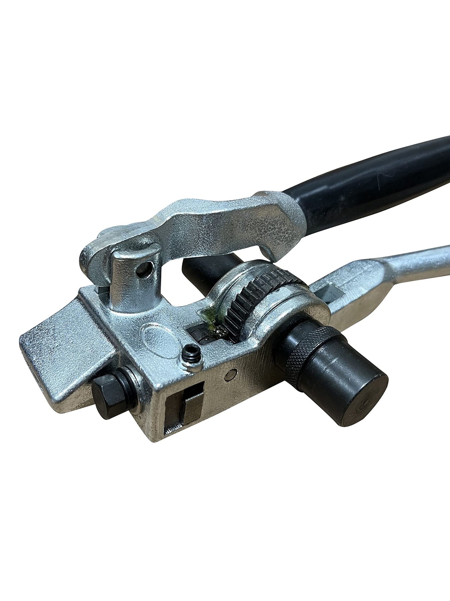 VOTOER 2-in-1 Stainless Steel Strapping Tensioner Piler Banding Tools, Fastening Cutting and Hammering Straps Packing Machine for 6.4-20mm Strap