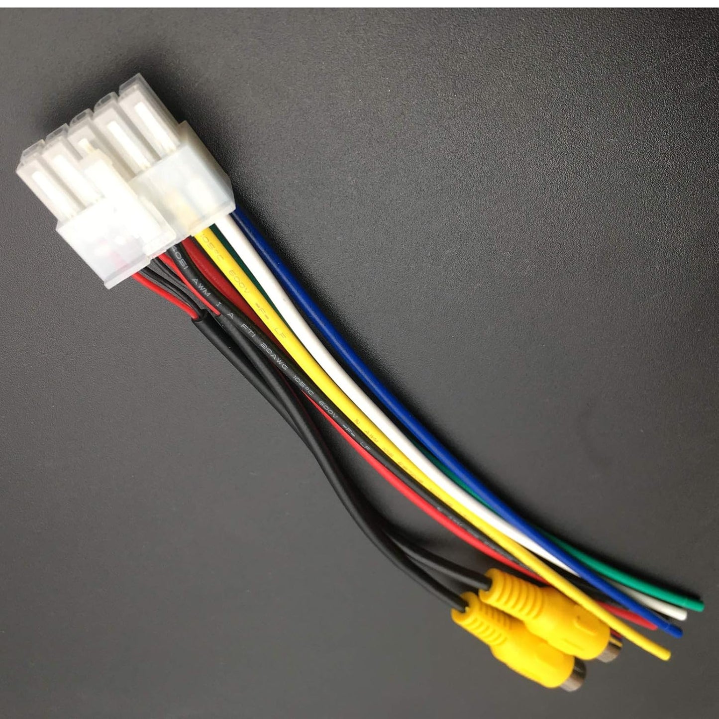 LIZAPUS TBX10A 10 MXD337BT, MCD237BT, MCP1337BT,AMCP425BT Dual Wire Harness Pin Plug with RCA Jack
