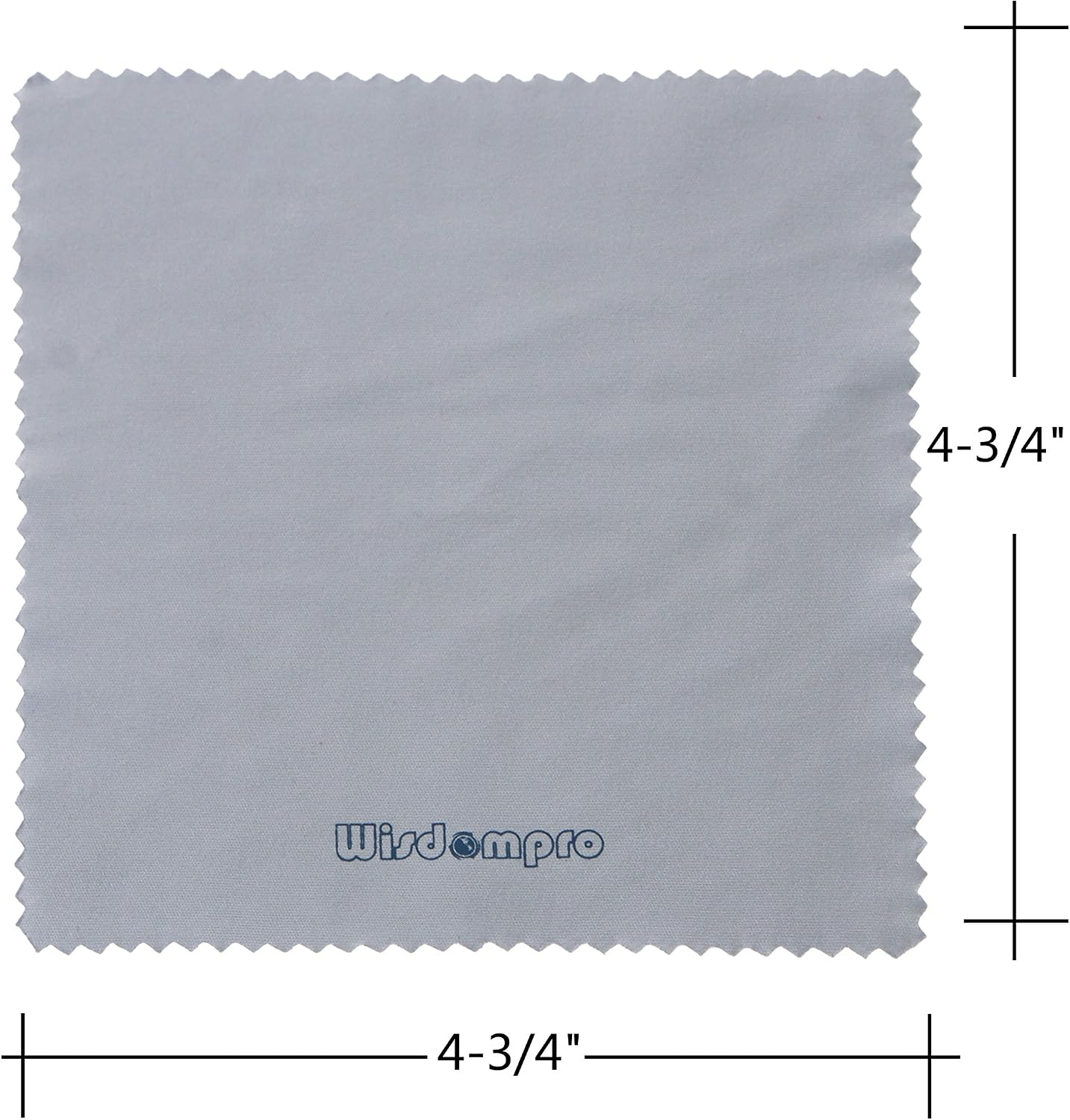 12-Pack 4.75 4.75 Inches Wisdompro x Microfiber Cleaning Cloth for Camera Optical Lens, Glass, Cell Phone, iPad