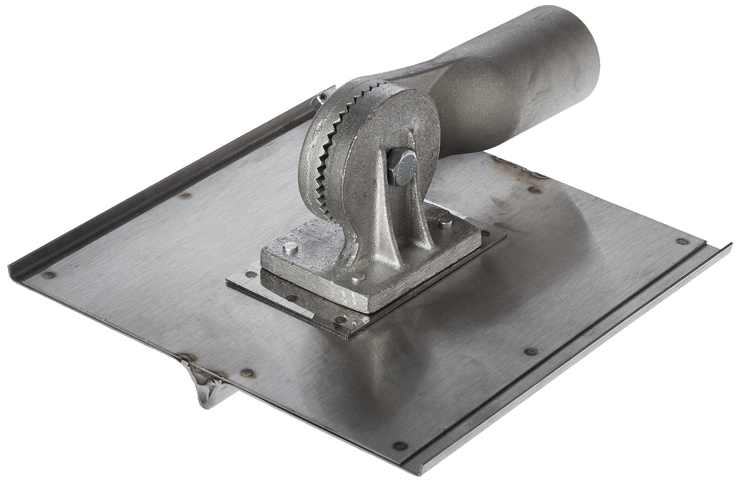 Kraft Tools CC026 8"x8" Stainless Steel Walking Seamer/Groover 1/2"R w/Threaded Handle Socket