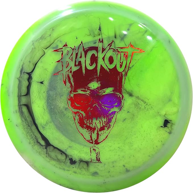 DOOMSDAY DISCS Blackout Disc Golf Fairway Driver | Glow in The Dark | Precision Control with Ease