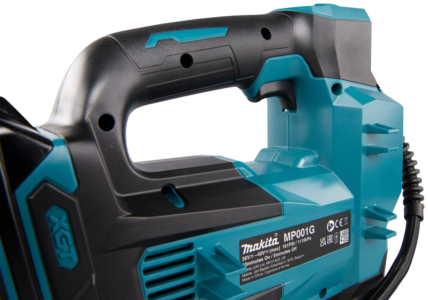 Makita MP001GZ compressor 11.1 bar 40V max. (without battery and charger), petrol